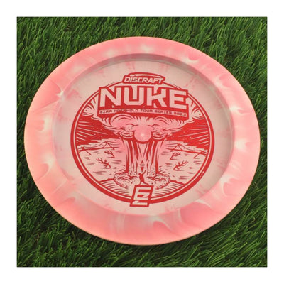 Discraft ESP Swirl Nuke with Ezra Aderhold Tour Series 2023 Stamp - 174g - Solid Pink