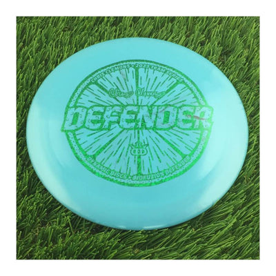 Dynamic Discs BioFuzion Defender with Chris Clemons Lemon Seeds Team Series 2023 Stamp - 172g - Solid Blue