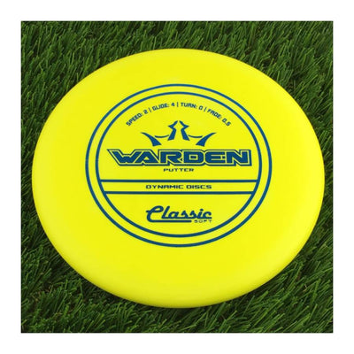 Dynamic Discs Classic Soft Warden - 173g - Solid Yellow