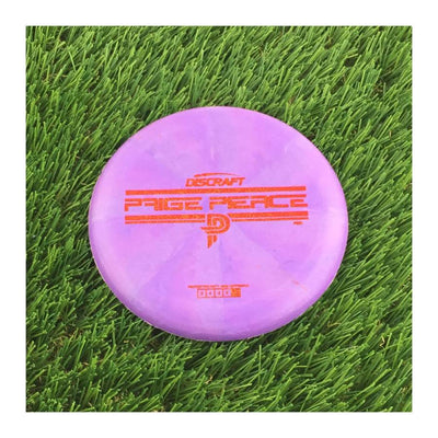 Discraft Swirl Mini Fierce Mini with Paige Pierce PP Prototype Putt and Approach Stamp - 69g - Solid Purple