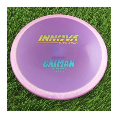Innova Champion Caiman with Burst Logo Stock Stamp - 170g - Translucent Purple