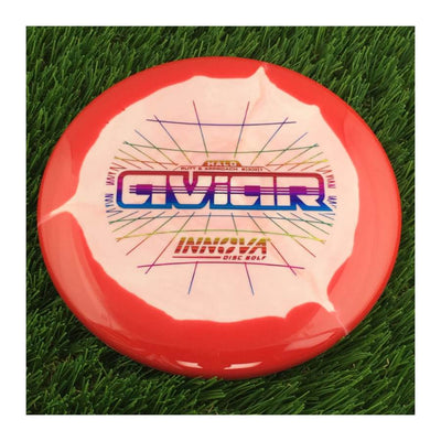Innova Halo Star Aviar Putter with Burst Logo Stock Stamp - 175g - Solid Red