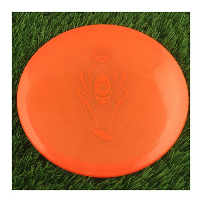 Discmania Italian C-Line Metal Flake MD3 Reinvented with Limited Edition Spider Stamp - 177g - Translucent Orange