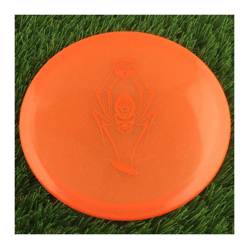 Discmania Italian C-Line Metal Flake MD3 Reinvented with Limited Edition Spider Stamp - 179g - Translucent Orange