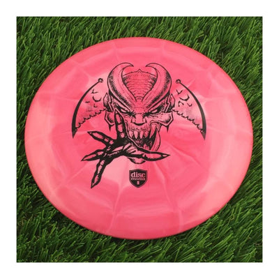 Discmania Lux Vapor Paradigm with Limited Edition Les White Zombie Gremlin Stamp - 173g - Solid Pink