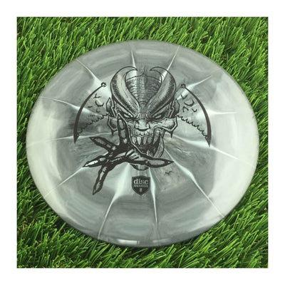 Discmania Lux Vapor Paradigm with Limited Edition Les White Zombie Gremlin Stamp - 173g - Solid Dark Grey