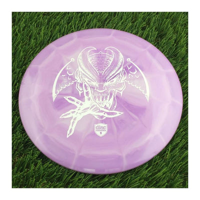 Discmania Lux Vapor Paradigm with Limited Edition Les White Zombie Gremlin Stamp - 175g - Solid Purple