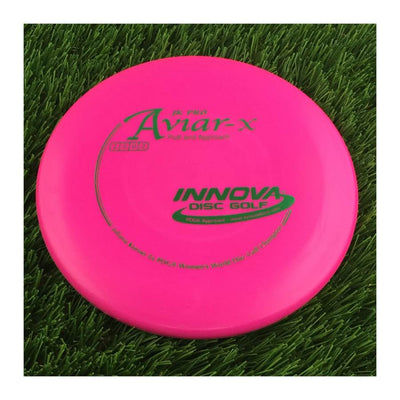 Innova Pro JK Aviar-x with Juliana Korver 5x PDGA Women's World Disc Golf Champion Stamp - 163g - Solid Pink