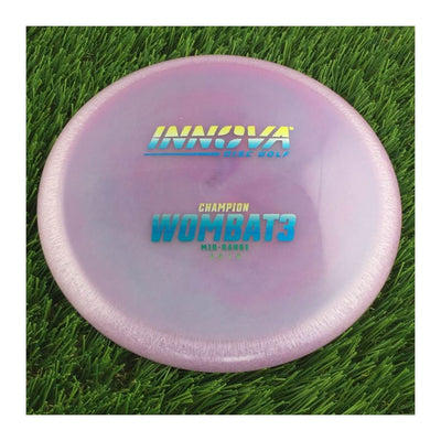 Innova Champion Wombat3 with Burst Logo Stock Stamp - 143g - Translucent Purple