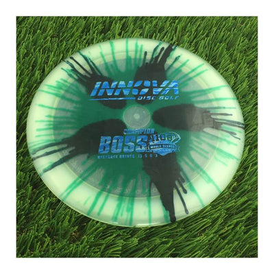 Innova Champion I-Dye Boss with 1108 Feet World Record Distance Model Stamp - 175g - Translucent Dyed