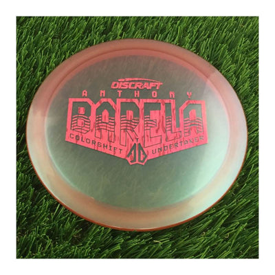 Discraft Elite Z Color Shift Undertaker with Anthony Barela Waves - AB Small Stamp - 172g - Translucent Orangish Brown