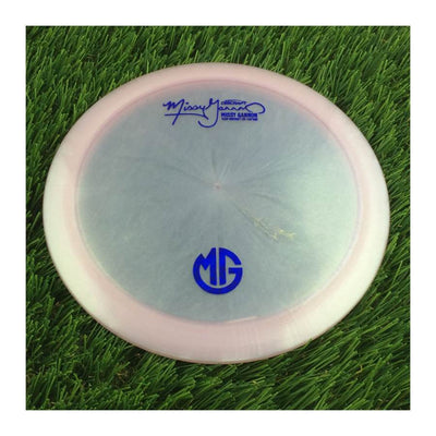 Discraft Elite Z Color Shift Thrasher with Missy Gannon Signature Team Discraft Co-Captain - MG Small Logo Stamp - 172g - Translucent Muted Purple