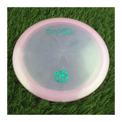 Discraft Elite Z Color Shift Thrasher with Missy Gannon Signature Team Discraft Co-Captain - MG Small Logo Stamp - 172g - Translucent Pink