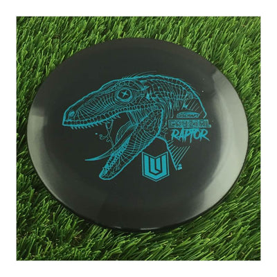 Discraft CryZtal Raptor with Paul Ulibarri - Raptor Head - Uli Logo Stamp - 172g - Translucent Black