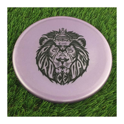 Discraft Metallic Z Zone with Corey Ellis European Open Champion Lion Stamp - 174g - Translucent Purple