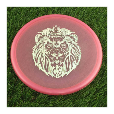 Discraft Metallic Z Zone with Corey Ellis European Open Champion Lion Stamp - 174g - Translucent Pink