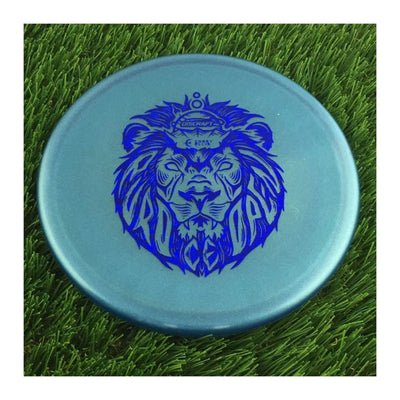 Discraft Metallic Z Zone with Corey Ellis European Open Champion Lion Stamp - 174g - Translucent Blue