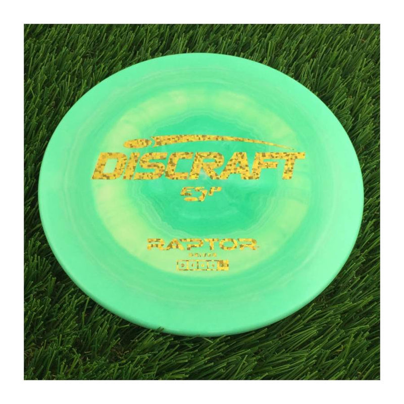 Discraft ESP Raptor with 2023 New Font Stamp - 172g - Solid Teal Green