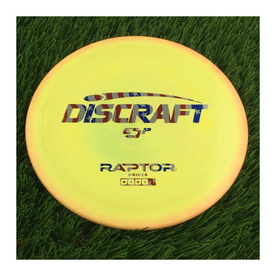 Discraft ESP Raptor with 2023 New Font Stamp - 172g - Solid Yellow