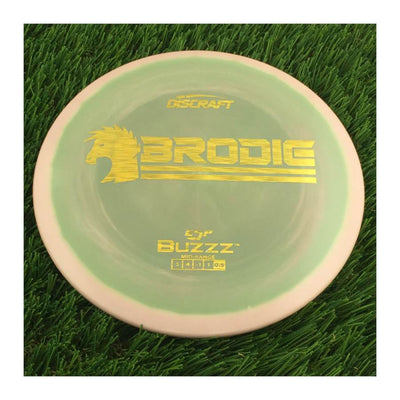 Discraft ESP Buzzz with Brodie Smith Stamp - 180g - Solid Muted Green
