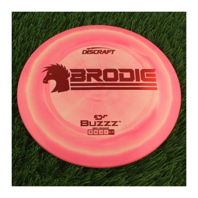 Discraft ESP Buzzz with Brodie Smith Stamp - 180g - Solid Pink