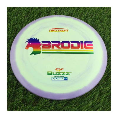 Discraft ESP Buzzz with Brodie Smith Stamp - 180g - Solid Light Green
