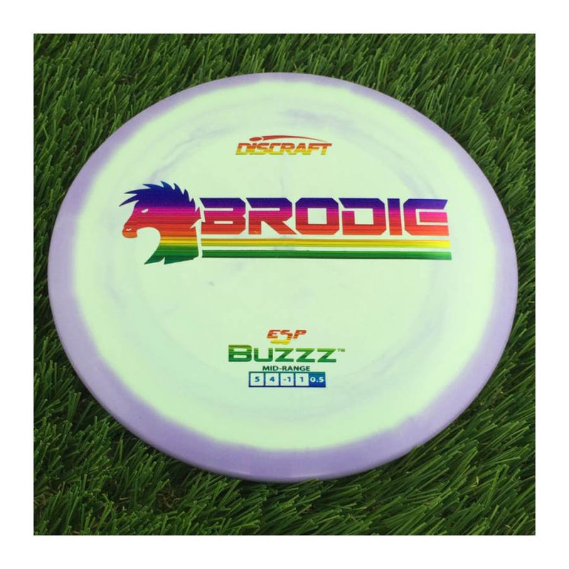 Discraft ESP Buzzz with Brodie Smith Stamp - 180g - Solid Light Green