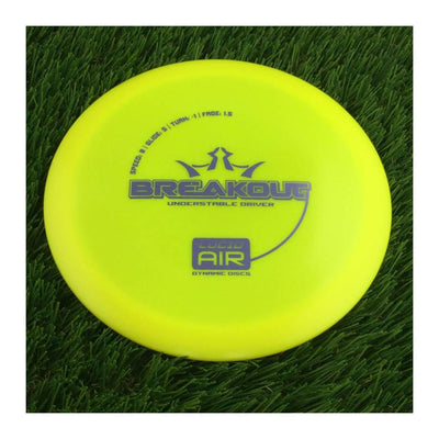 Dynamic Discs Lucid Air Breakout - 149g - Translucent Yellow
