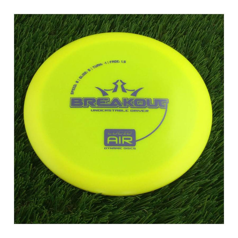 Dynamic Discs Lucid Air Breakout - 149g - Translucent Yellow