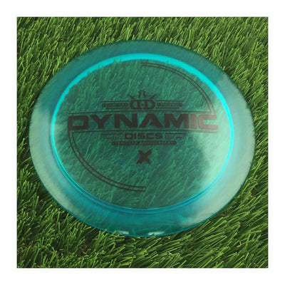 Dynamic Discs Lucid Ice Trespass with Ten-Year Anniversary 2012-2022 Stamp - 175g - Translucent Blue