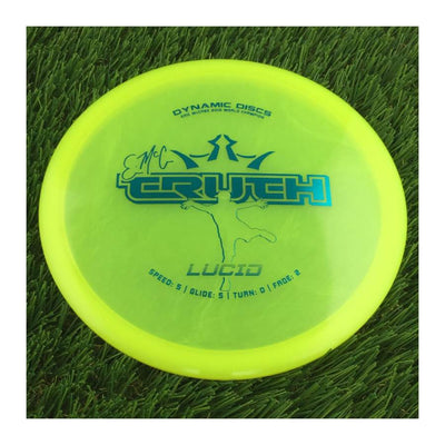 Dynamic Discs Lucid EMAC Truth with Eric McCabe 2010 World Champion Stamp - 174g - Translucent Yellow