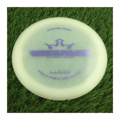 Dynamic Discs Lucid Trespass - 172g - Translucent White