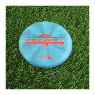 Discraft Swirl Mini Fierce Mini with Paige Pierce PP Prototype Putt and Approach Stamp - 67g - Solid Blue