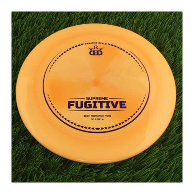 Dynamic Discs Supreme Fugitive - 176g - Solid Orange