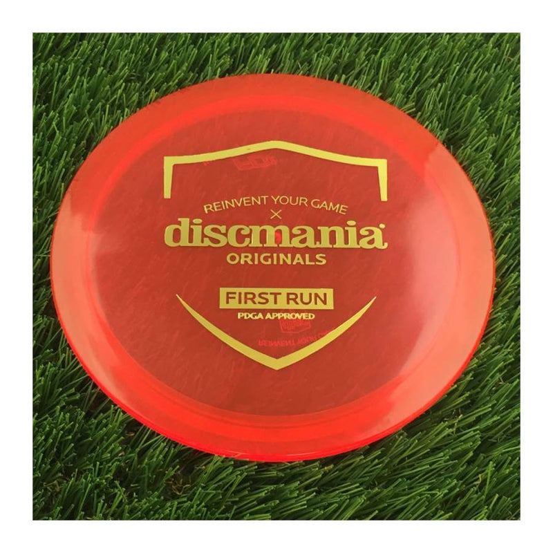 Discmania Italian C-Line FD1 with First Run Stamp - 173g - Translucent Red