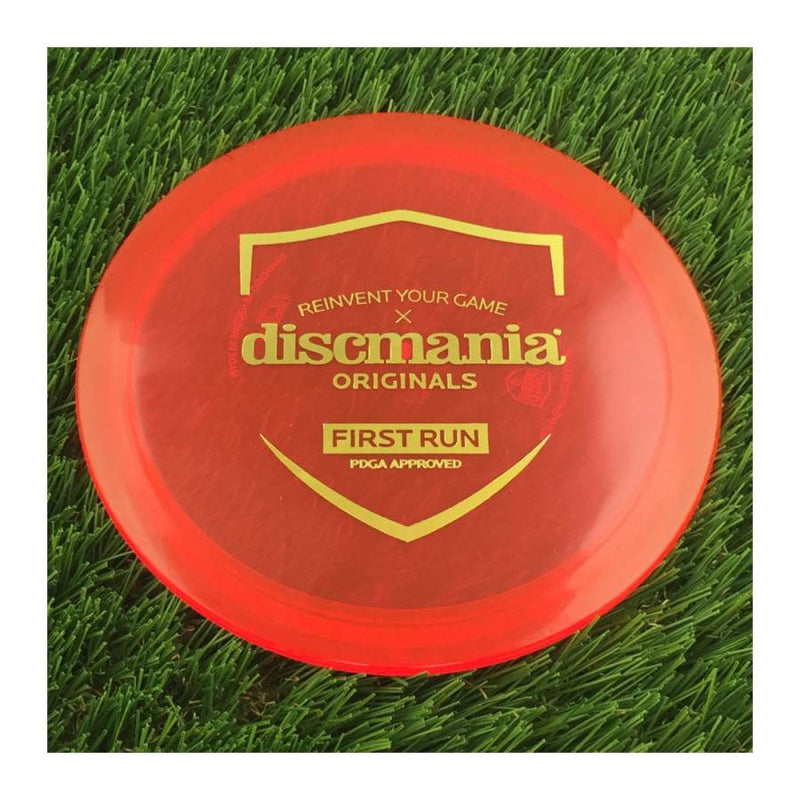 Discmania Italian C-Line FD1 with First Run Stamp - 173g - Translucent Red