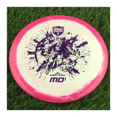Discmania Horizon S-Line MD1 Reinvented with Astronaut Burst Stamp - 178g - Solid White
