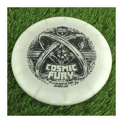 Discmania Evolution Lux Vapor Logic with Cosmic Fury - Kyle Klein Signature Series Stamp - 175g - Solid Grey