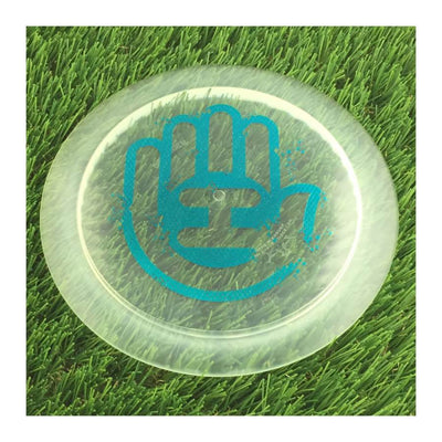 Dynamic Discs Lucid Ice Defender with Handeye Breakaway Stamp - 170g - Translucent Clear