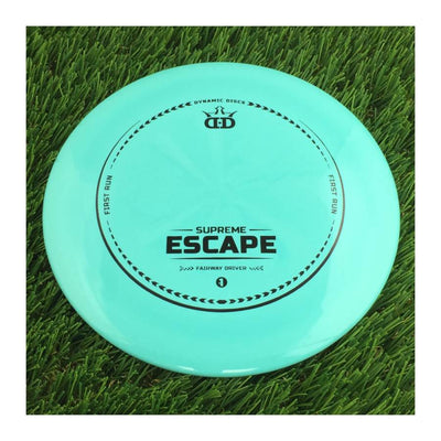 Dynamic Discs Supreme Escape with First Run Stamp - 175g - Solid Blue
