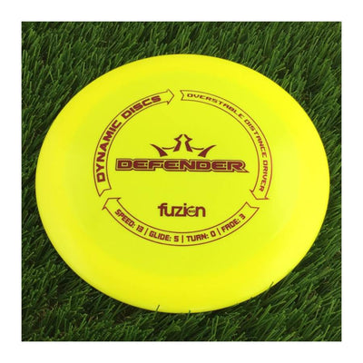 Dynamic Discs BioFuzion Defender - 174g - Solid Yellow