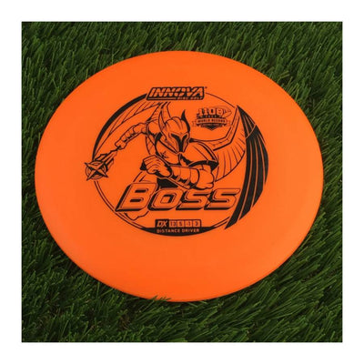 Innova DX Boss with 1108 Feet World Record Distance Model Stamp - 175g - Solid Orange