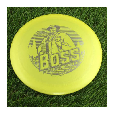 Innova Gstar Boss with Stock Character Stamp - 150g - Solid Yellow