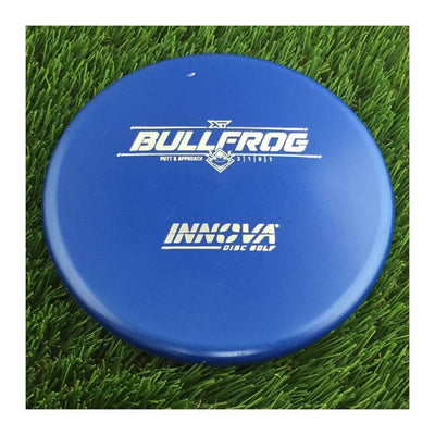 Innova XT Bullfrog with Burst Logo Stock Stamp - 175g - Solid Blue