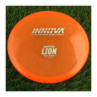 Innova Champion Lion with Burst Logo Stock Stamp - 172g - Translucent Orange