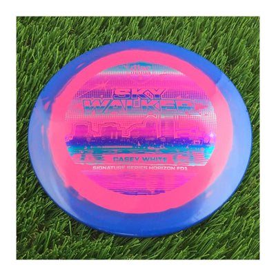 Discmania Horizon S-Line FD1 with Sky Walker - Casey White Signature Series 2023 Stamp - 174g - Solid Blue