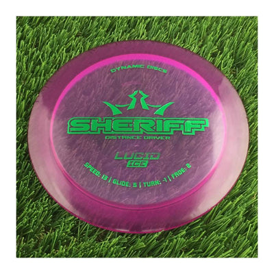 Dynamic Discs Lucid Ice Sheriff - 171g - Translucent Purple