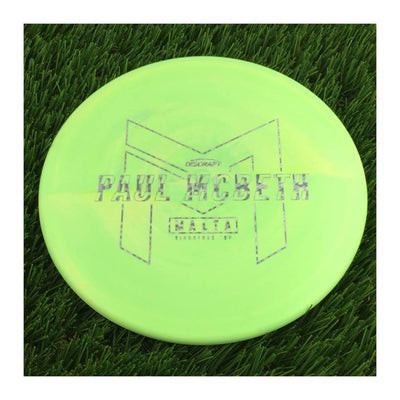Discraft ESP Malta with Paul McBeth - Large PM Logo Stamp - 169g - Solid Green
