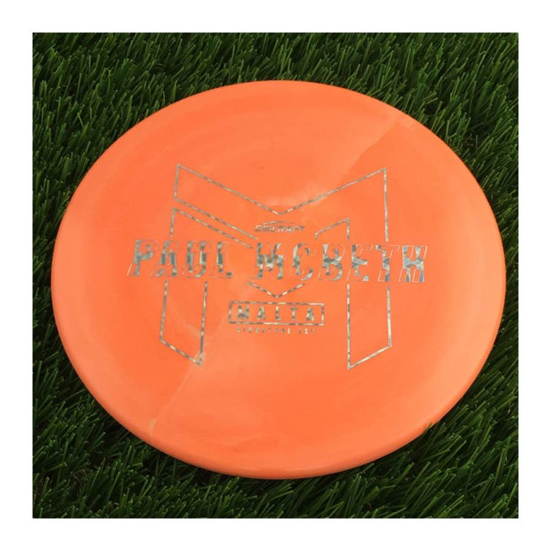 Discraft ESP Malta with Paul McBeth - Large PM Logo Stamp - 169g - Solid Orange