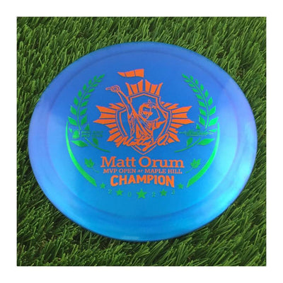 Westside VIP-X Chameleon Glimmer Stag with Matt Orum MVP Open at Maple Hill Champion 2023 Stamp - 174g - Translucent Blue